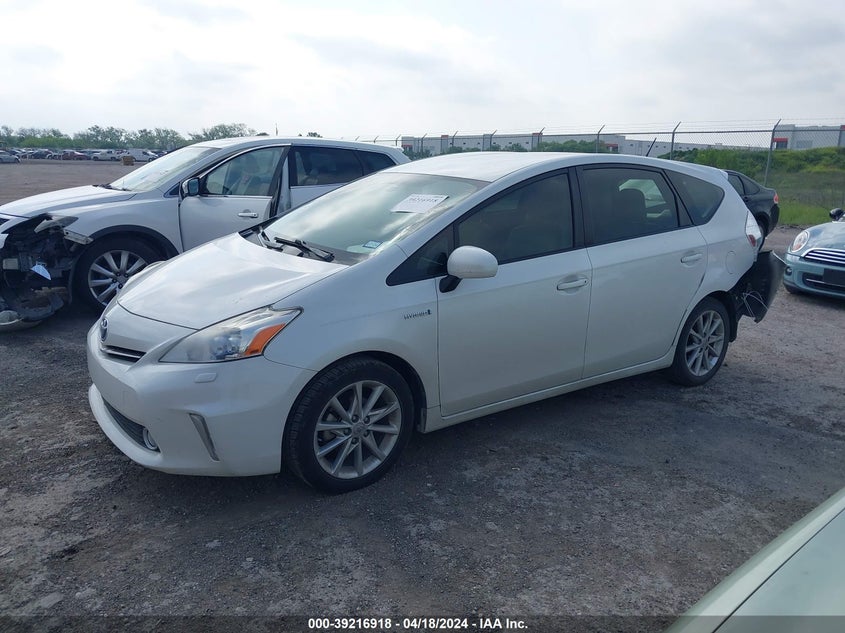 2013 Toyota Prius V Five VIN: JTDZN3EU1D3215333 Lot: 39216918