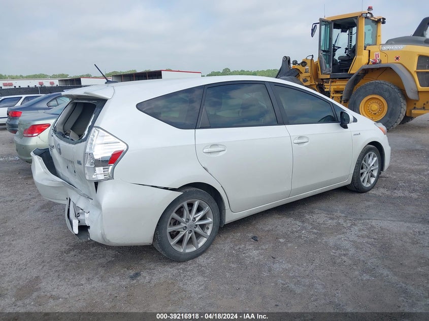2013 Toyota Prius V Five VIN: JTDZN3EU1D3215333 Lot: 39216918