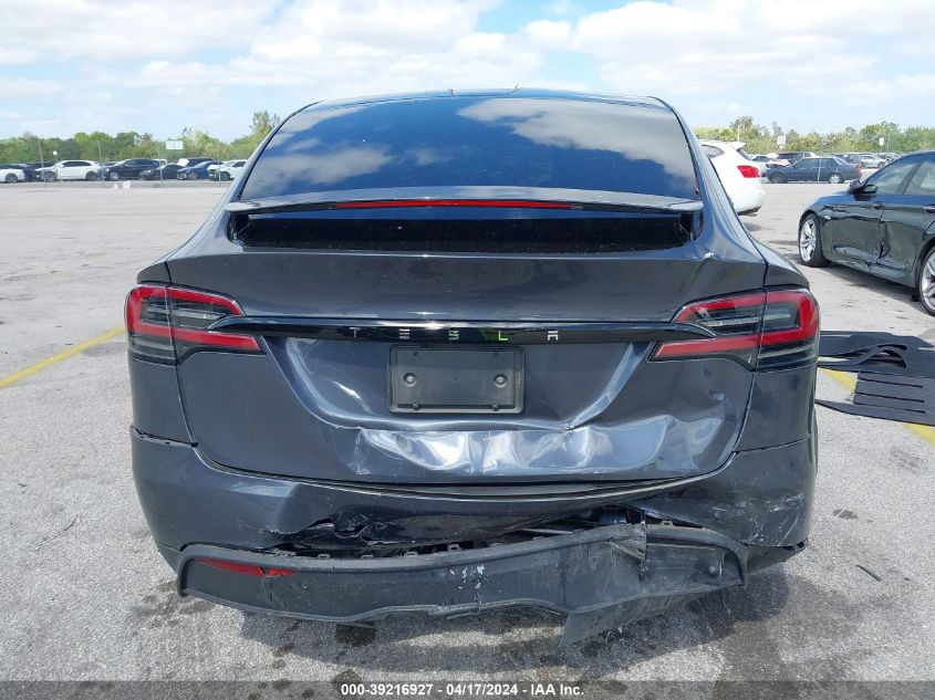 2023 Tesla Model X Dual Motor All-Wheel Drive/Standard Range VIN: 7SAXCAE50PF401496 Lot: 39216927