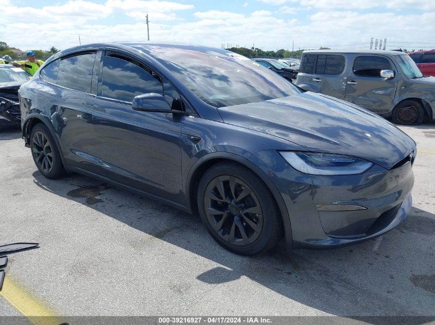 2023 Tesla Model X Dual Motor All-Wheel Drive/Standard Range VIN: 7SAXCAE50PF401496 Lot: 39216927