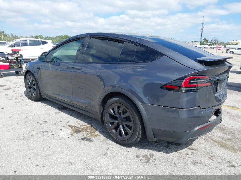 2023 Tesla Model X Dual Motor All-Wheel Drive/Standard Range VIN: 7SAXCAE50PF401496 Lot: 39216927