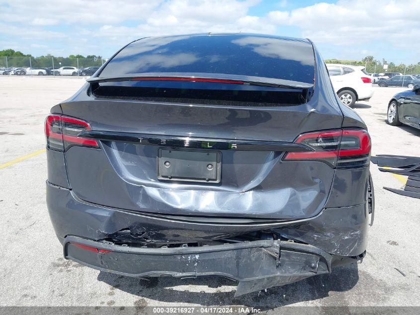 2023 Tesla Model X Dual Motor All-Wheel Drive/Standard Range VIN: 7SAXCAE50PF401496 Lot: 39216927