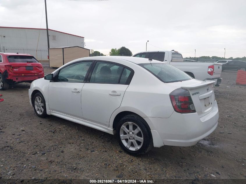 2011 Nissan Sentra 2.0Sr VIN: 3N1AB6AP5BL687823 Lot: 39216967