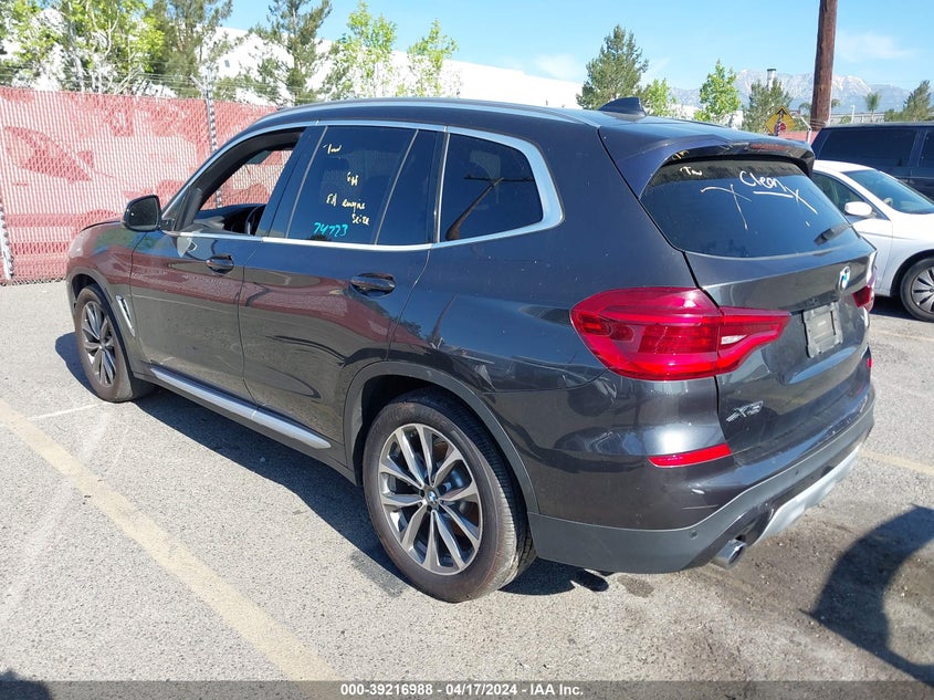 VIN 5UXTR7C50KLF24075 2019 BMW X3 SDRIVE30I