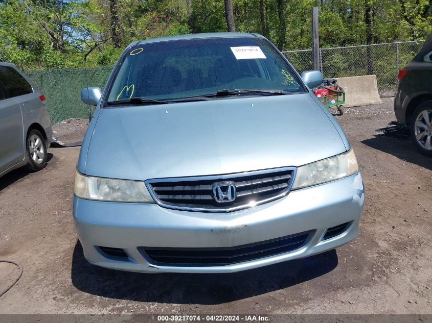 2004 Honda Odyssey Ex VIN: 5FNRL18624B102923 Lot: 39217074