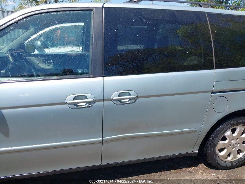 2004 Honda Odyssey Ex VIN: 5FNRL18624B102923 Lot: 39217074