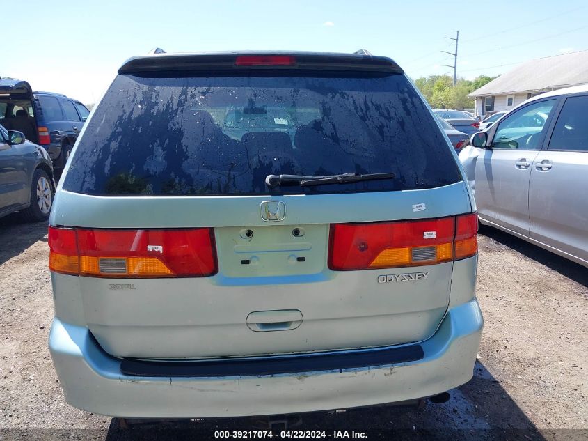 2004 Honda Odyssey Ex VIN: 5FNRL18624B102923 Lot: 39217074
