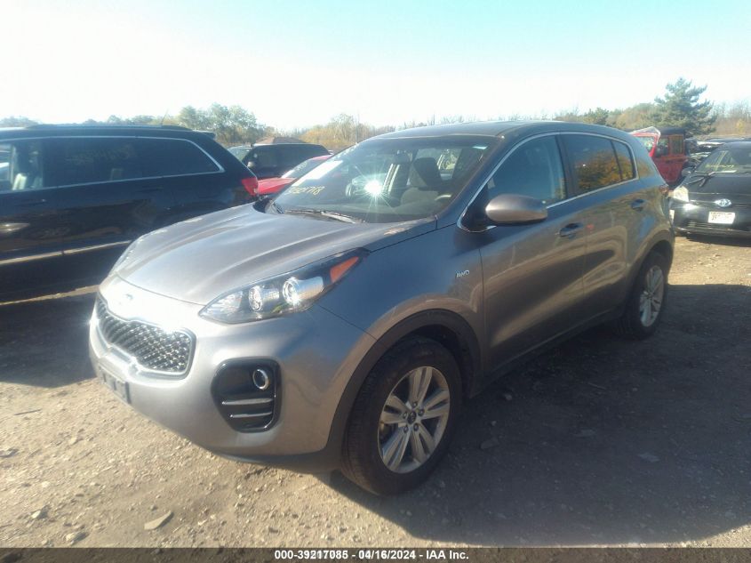 2018 Kia Sportage Lx VIN: KNDPMCAC1J7403300 Lot: 39217085