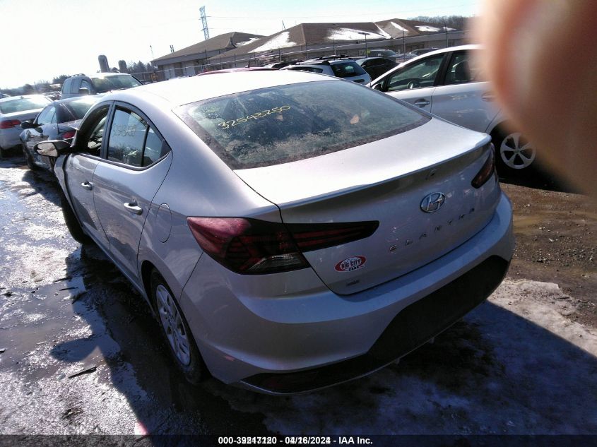 2019 Hyundai Elantra Se VIN: 5NPD74LF1KH489020 Lot: 39217120