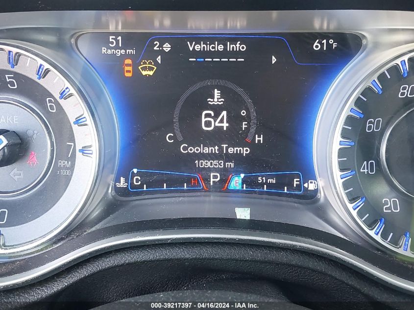 2015 Chrysler 300 Limited VIN: 2C3CCAAG9FH760314 Lot: 39217397