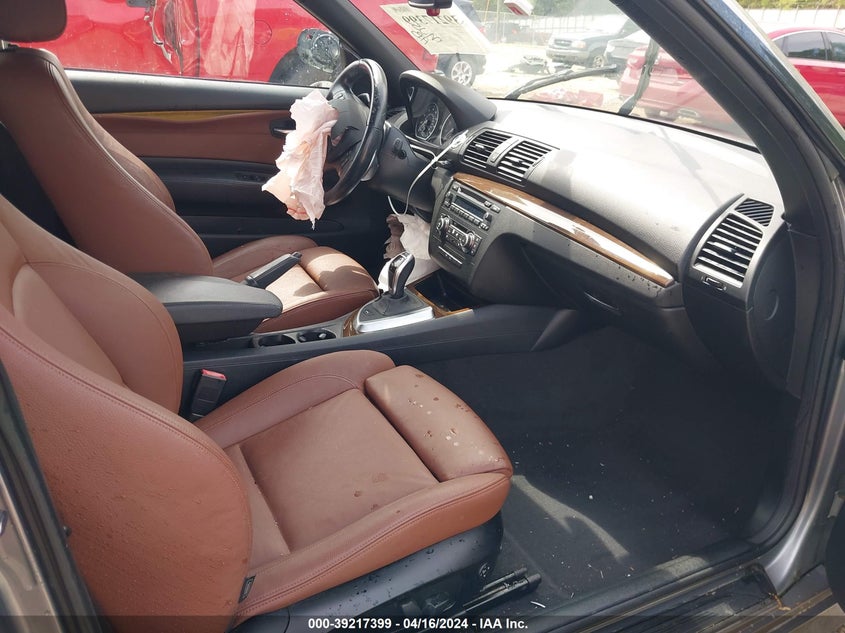 2011 BMW 135I VIN: WBAUN7C58BVM24421 Lot: 39217399