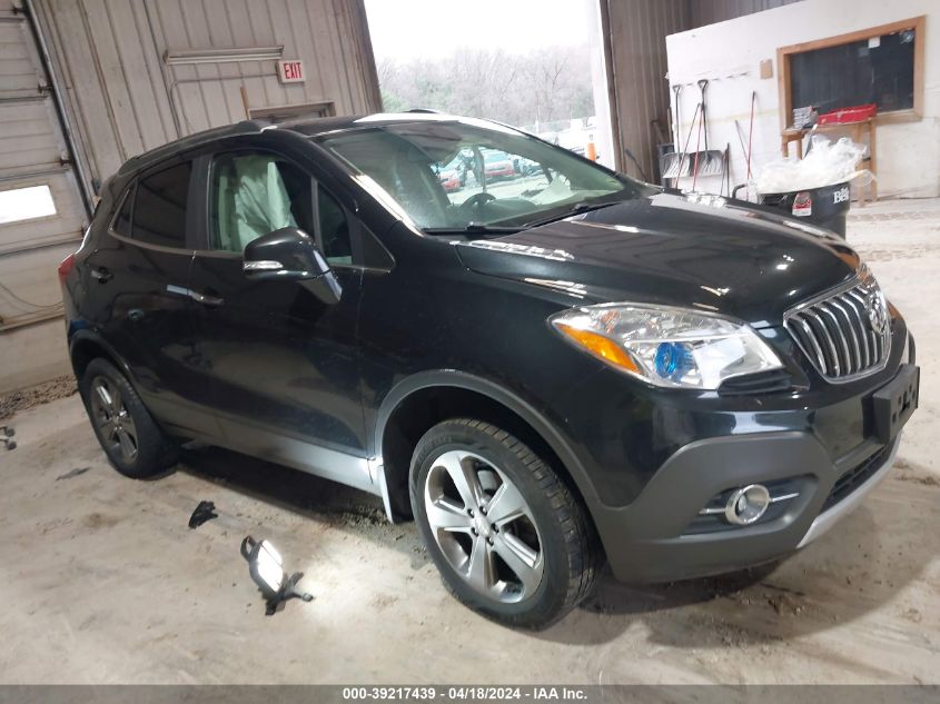 2014 Buick Encore Leather VIN: KL4CJCSB0EB628155 Lot: 39217439