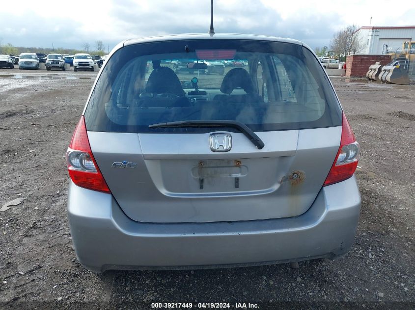 2008 Honda Fit VIN: JHMGD38438S023590 Lot: 39217449