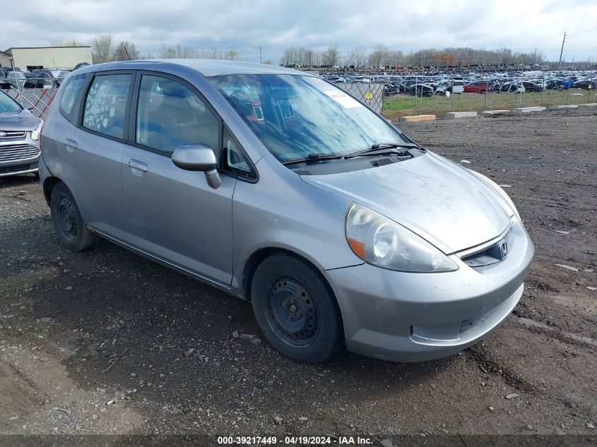 2008 Honda Fit VIN: JHMGD38438S023590 Lot: 39217449