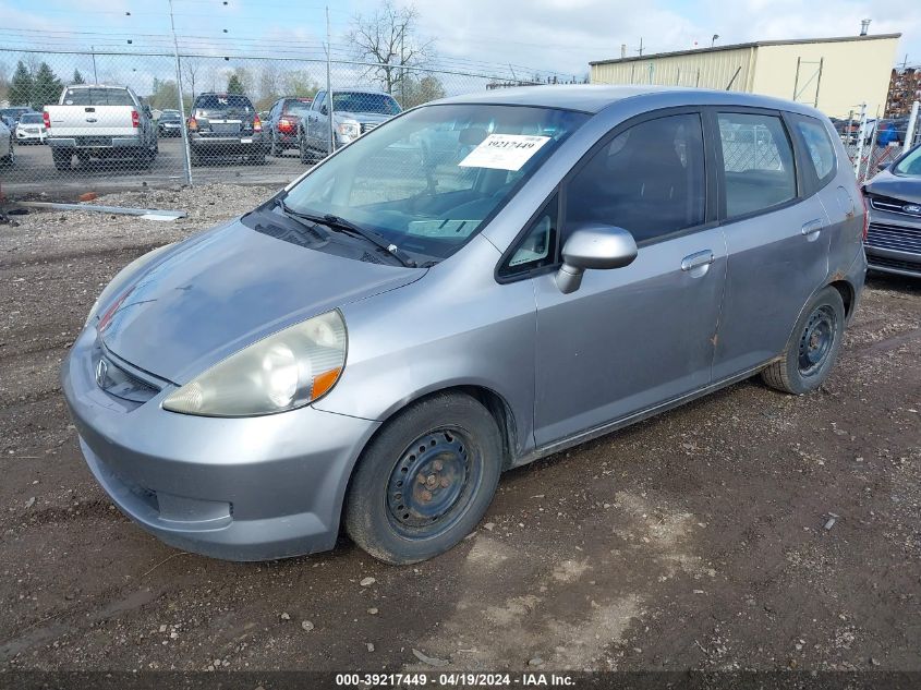 2008 Honda Fit VIN: JHMGD38438S023590 Lot: 39217449