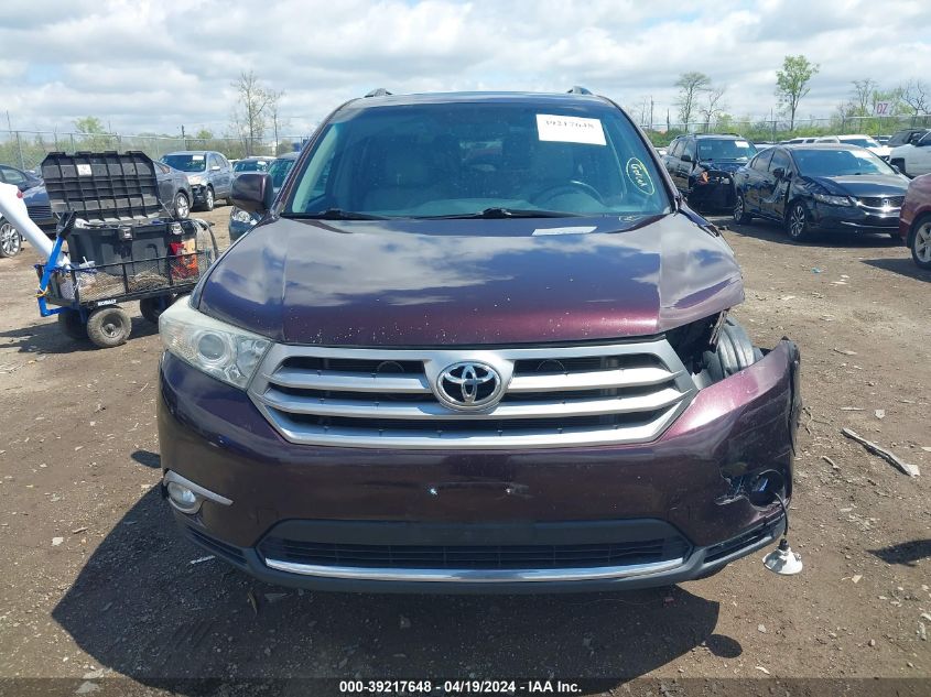 2011 Toyota Highlander Se V6 VIN: 5TDBK3EH4BS076601 Lot: 39217648