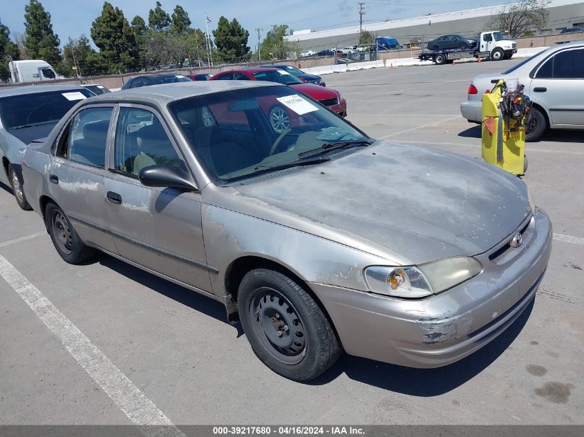 2000 Toyota Corolla Ce VIN: 2T1BR12E0YC368967 Lot: 39217680