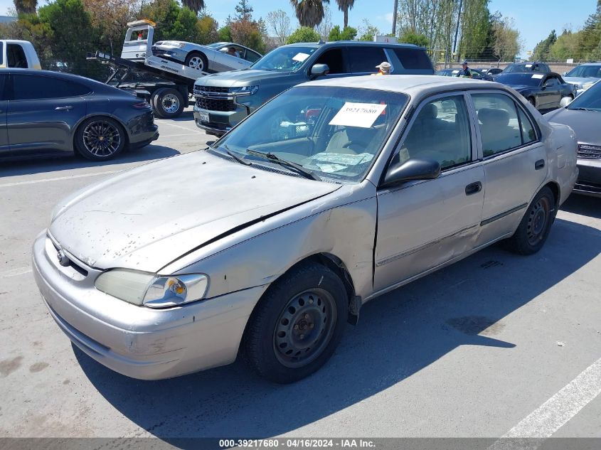 2000 Toyota Corolla Ce VIN: 2T1BR12E0YC368967 Lot: 39217680