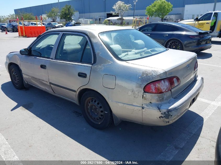 2000 Toyota Corolla Ce VIN: 2T1BR12E0YC368967 Lot: 39217680