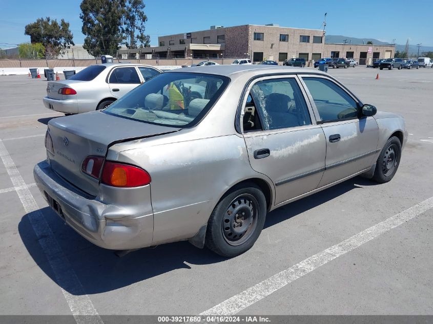 2000 Toyota Corolla Ce VIN: 2T1BR12E0YC368967 Lot: 39217680