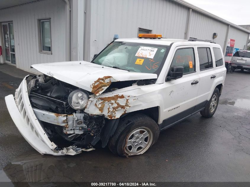 2015 Jeep Patriot Sport VIN: 1C4NJPBAXFD335737 Lot: 39217780