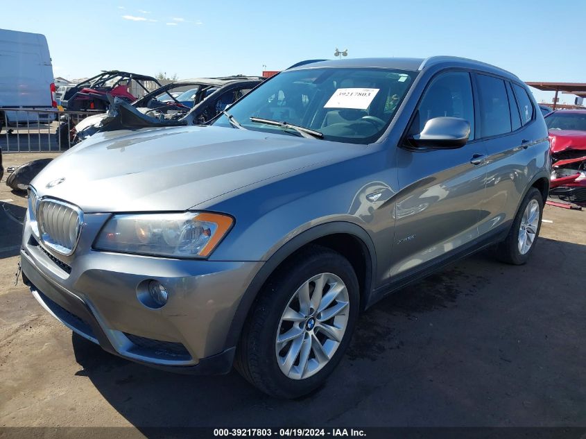 2014 BMW X3 xDrive28I VIN: 5UXWX9C52E0D31317 Lot: 39217803