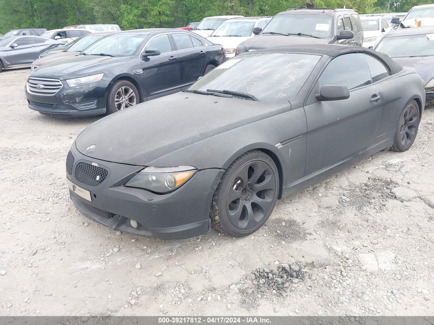 2007 BMW 650I VIN: WBAEK13587CN83629 Lot: 39217812
