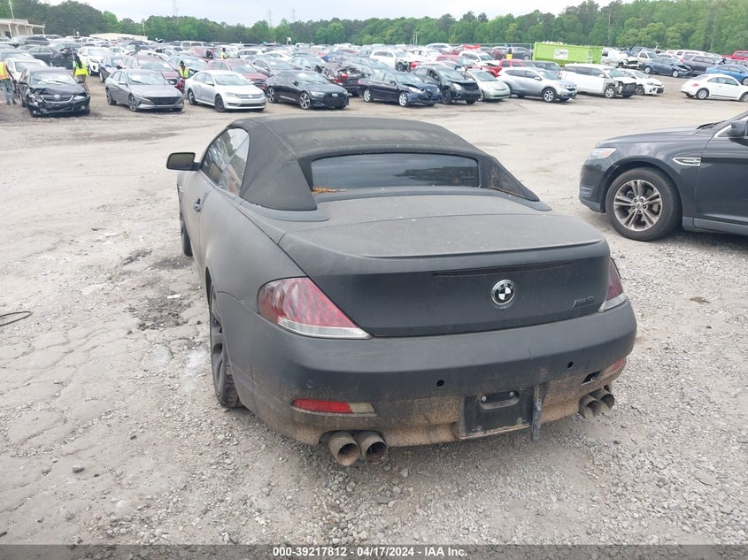 2007 BMW 650I VIN: WBAEK13587CN83629 Lot: 39217812