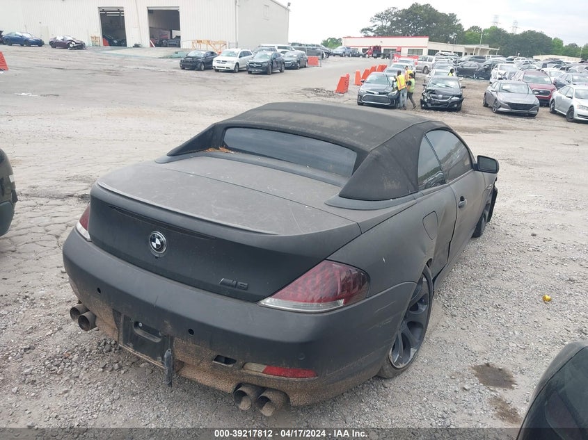 2007 BMW 650I VIN: WBAEK13587CN83629 Lot: 39217812