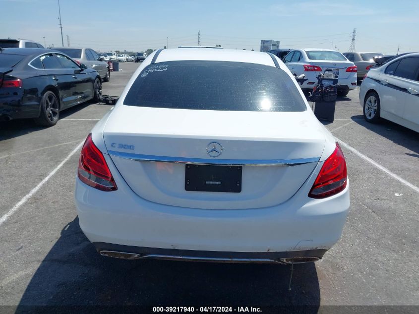 2018 Mercedes-Benz C 300 VIN: 55SWF4JB7JU271476 Lot: 39217940