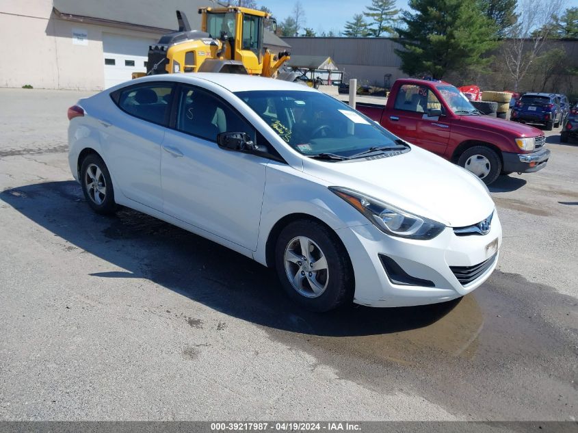 5NPDH4AE4EH517887 | 2014 HYUNDAI ELANTRA