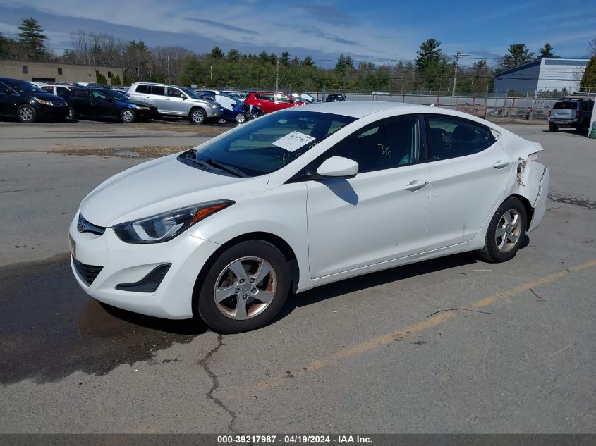 5NPDH4AE4EH517887 | 2014 HYUNDAI ELANTRA