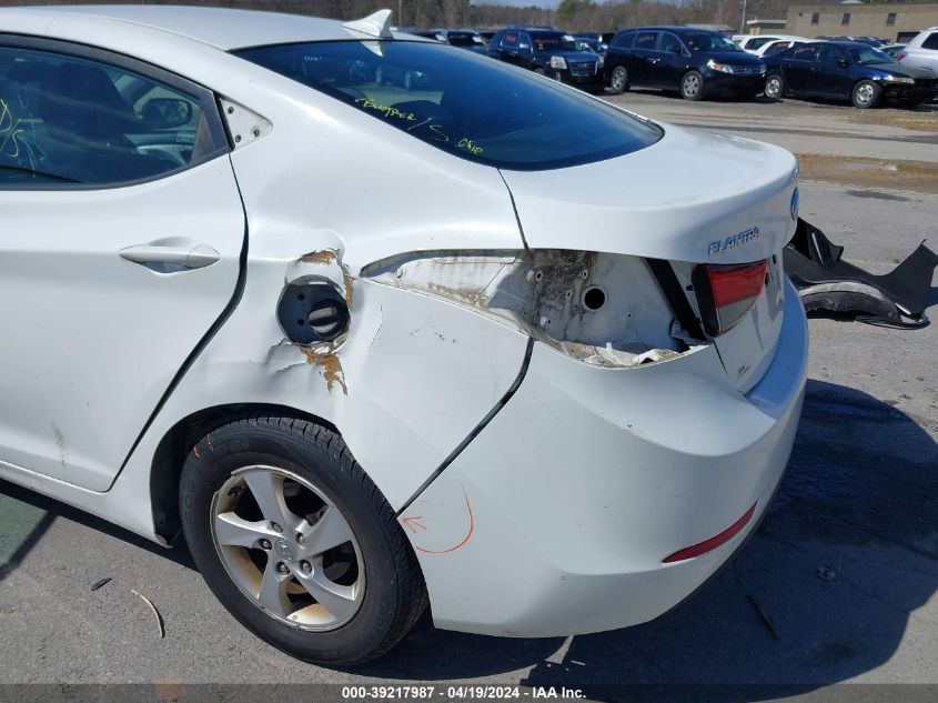 5NPDH4AE4EH517887 | 2014 HYUNDAI ELANTRA