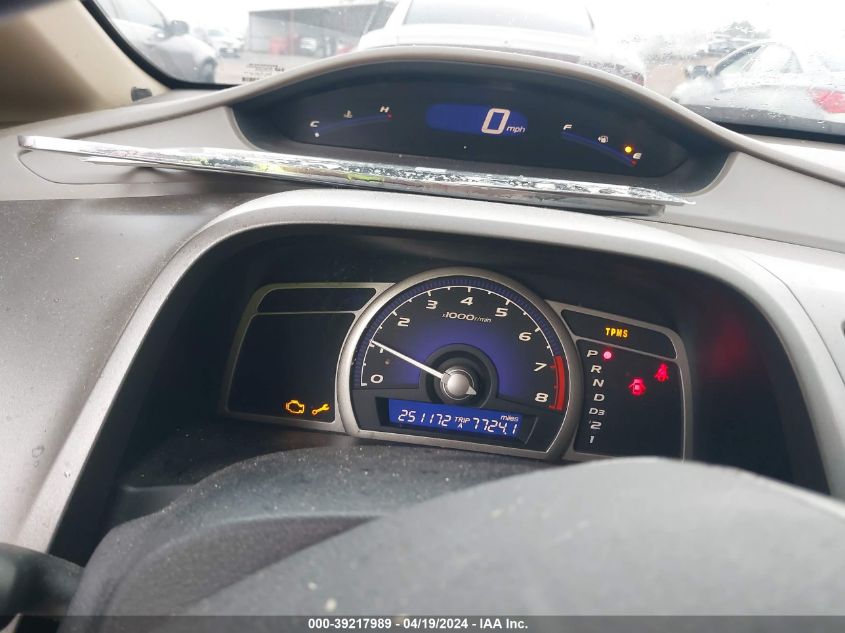 2008 Honda Civic Ex-L VIN: 1HGFA169X8L117051 Lot: 39217989