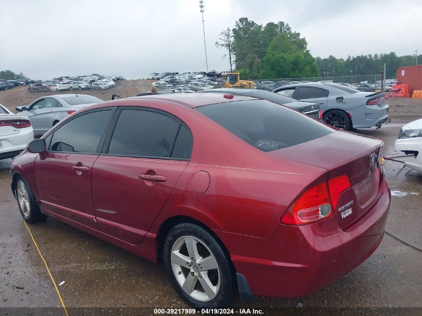 2008 Honda Civic Ex-L VIN: 1HGFA169X8L117051 Lot: 39217989