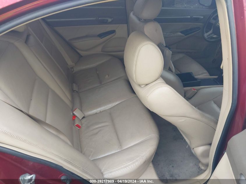 2008 Honda Civic Ex-L VIN: 1HGFA169X8L117051 Lot: 39217989