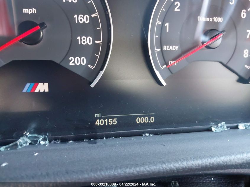 2017 BMW M3 VIN: WBS8M9C5XH5G84343 Lot: 39218000