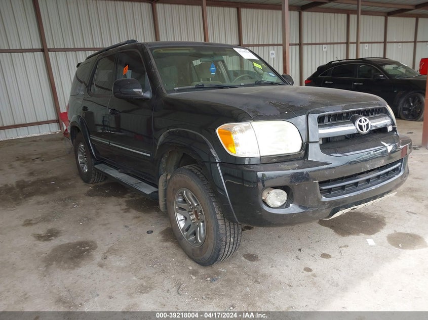 2006 Toyota Sequoia Sr5 V8 VIN: 5TDZT34A46S276500 Lot: 39218004