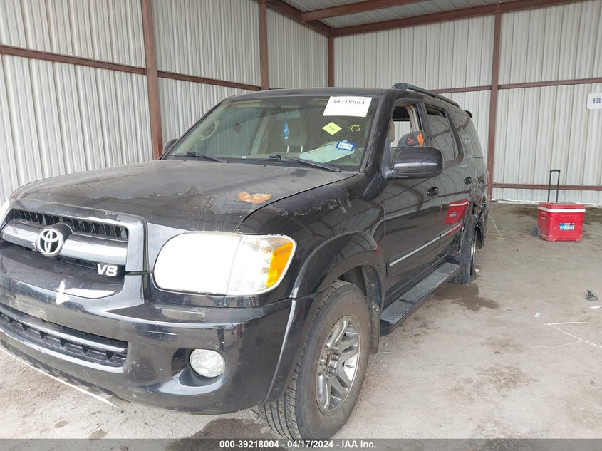 2006 Toyota Sequoia Sr5 V8 VIN: 5TDZT34A46S276500 Lot: 39218004