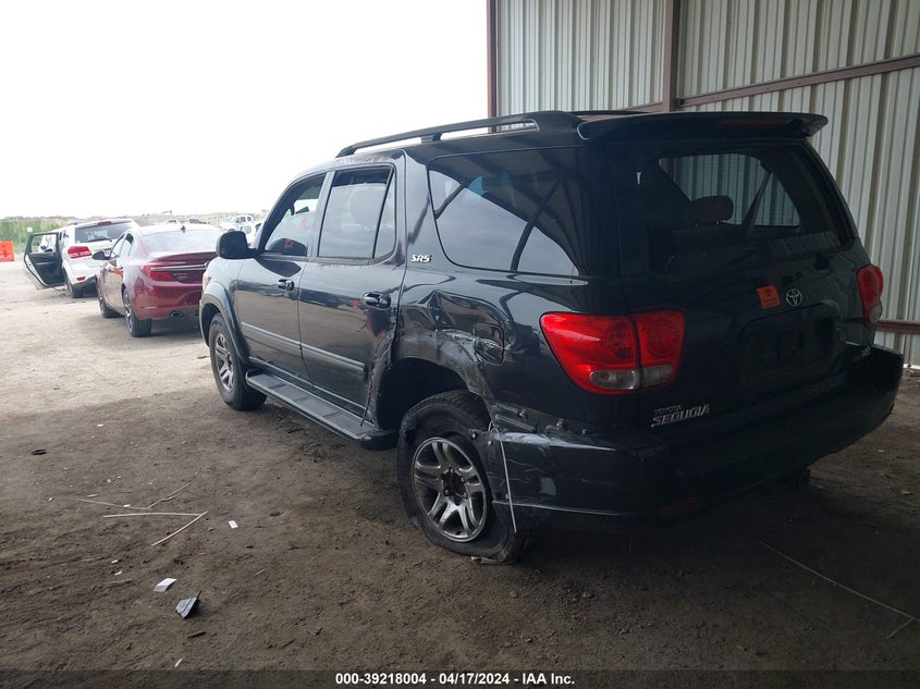 2006 Toyota Sequoia Sr5 V8 VIN: 5TDZT34A46S276500 Lot: 39218004