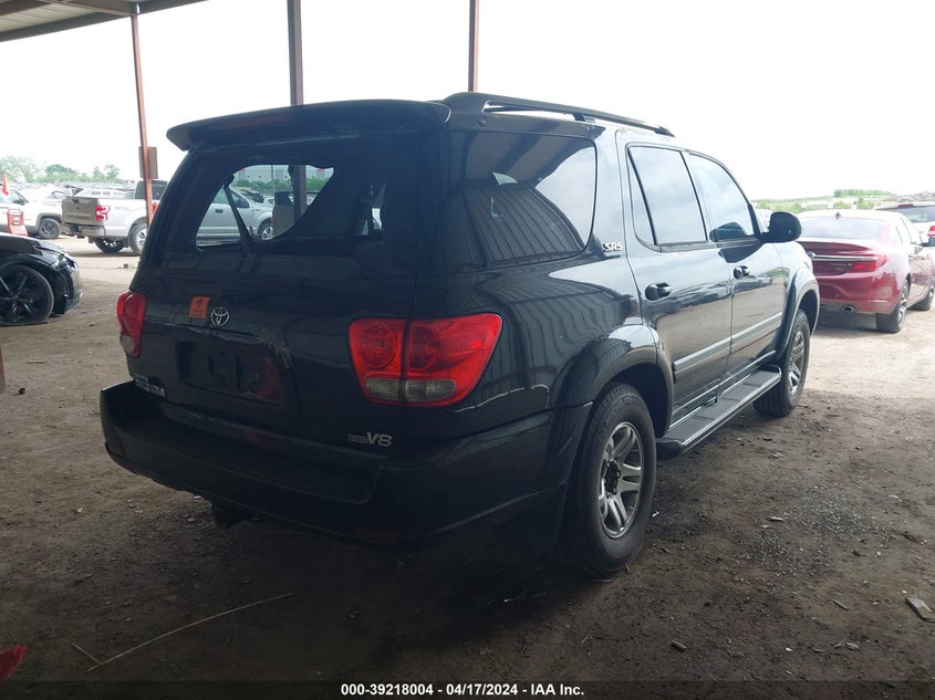 2006 Toyota Sequoia Sr5 V8 VIN: 5TDZT34A46S276500 Lot: 39218004