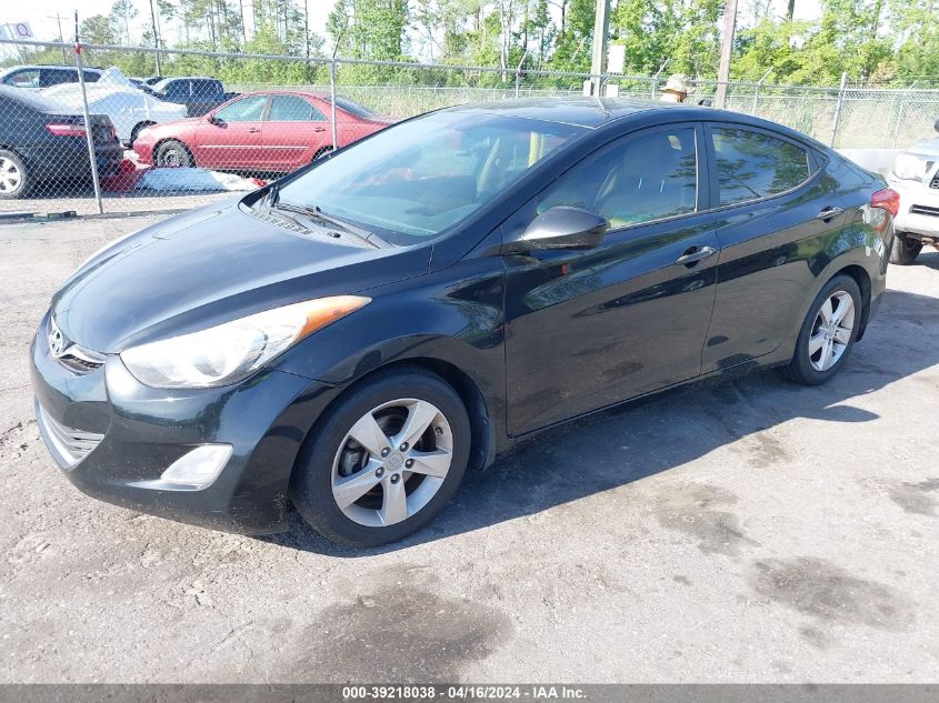 5NPDH4AE2DH180330 | 2013 HYUNDAI ELANTRA