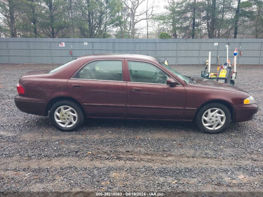 1YVGF22C615239583 | 2001 MAZDA 626