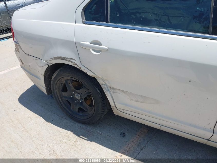 2011 Ford Fusion Se VIN: 3FAHP0HA7BR318783 Lot: 39218065