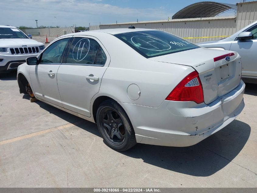 2011 Ford Fusion Se VIN: 3FAHP0HA7BR318783 Lot: 39218065