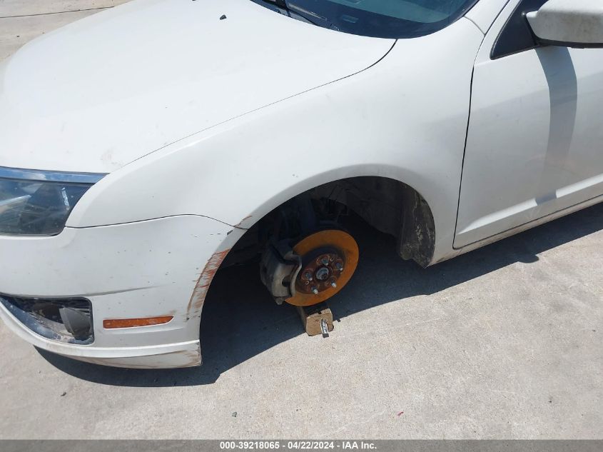 2011 Ford Fusion Se VIN: 3FAHP0HA7BR318783 Lot: 39218065