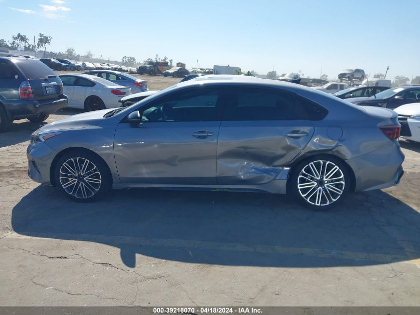 2023 Kia Forte Gt VIN: 3KPF44ACXPE643343 Lot: 39218070