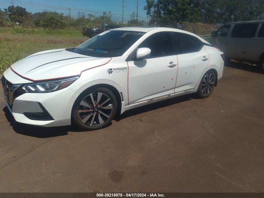 2022 Nissan Sentra Sv Xtronic Cvt VIN: 3N1AB8CV0NY256417 Lot: 39218078
