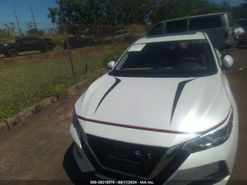 2022 Nissan Sentra Sv Xtronic Cvt VIN: 3N1AB8CV0NY256417 Lot: 39218078