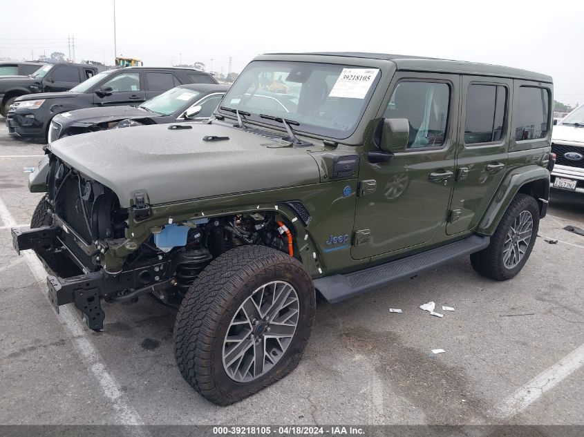 2024 Jeep Wrangler 4Xe Summit 4X4 VIN: 1C4RJXU62RW145806 Lot: 39218105